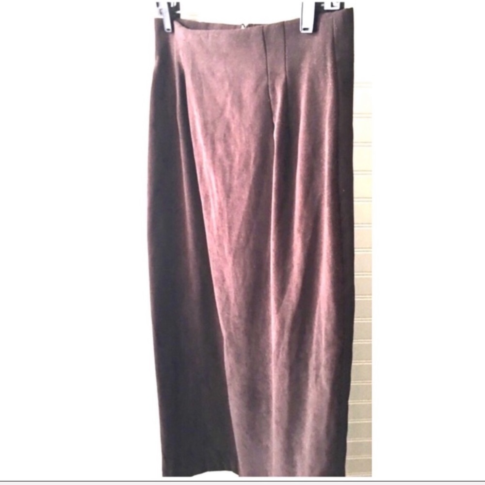 ❤️ Wildlife New York Faux Suede Maxi Skirt Size 8